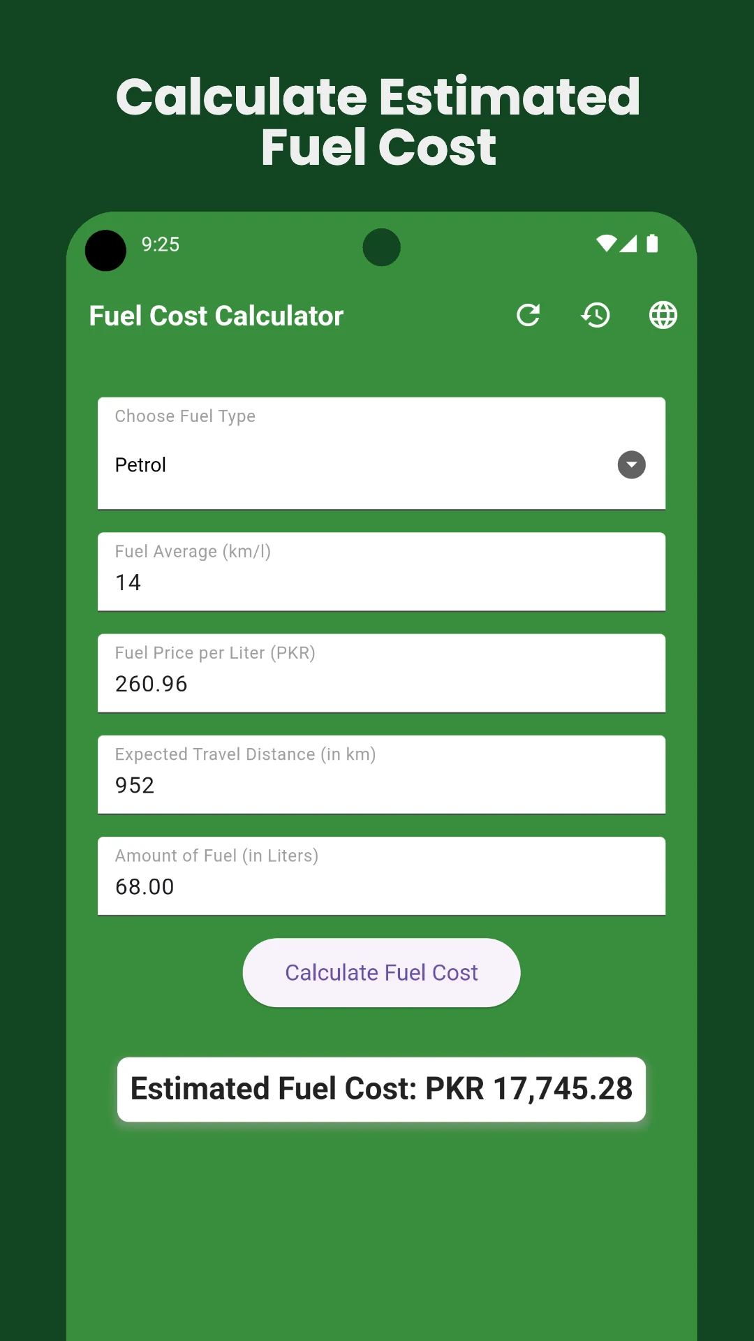 Petrol Price Pakistan Today screenshot